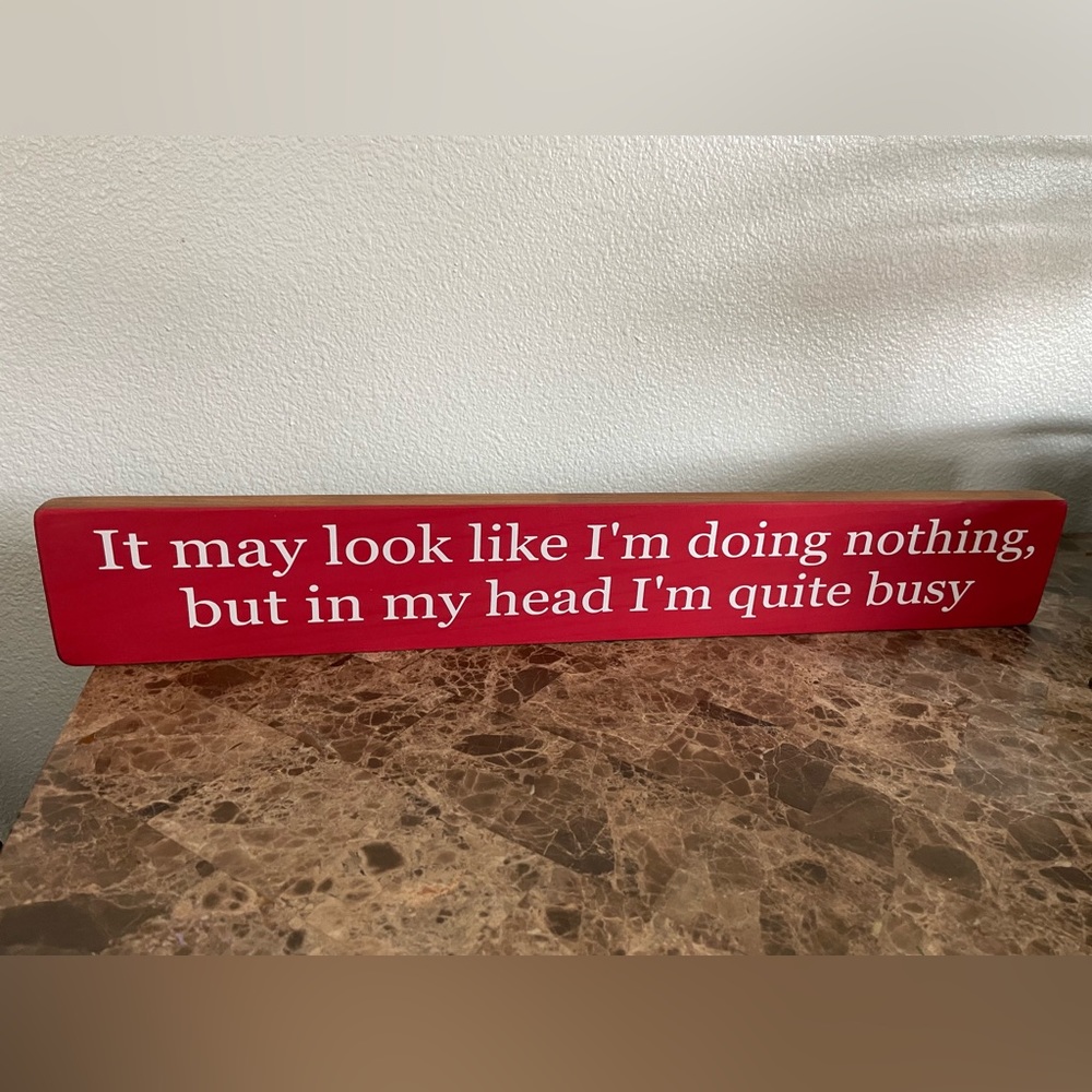 Wood Decor Sign